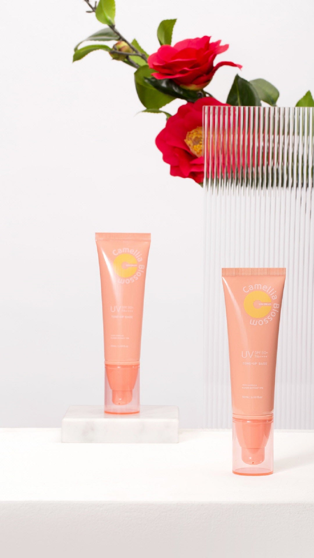 JEJUINDI Camellia Blossom Tone-Up Sunscreen