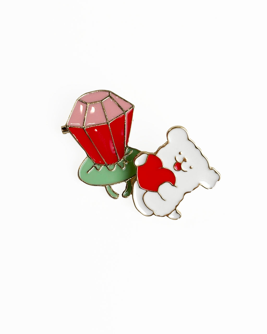Spille Piccole in ottone riciclato