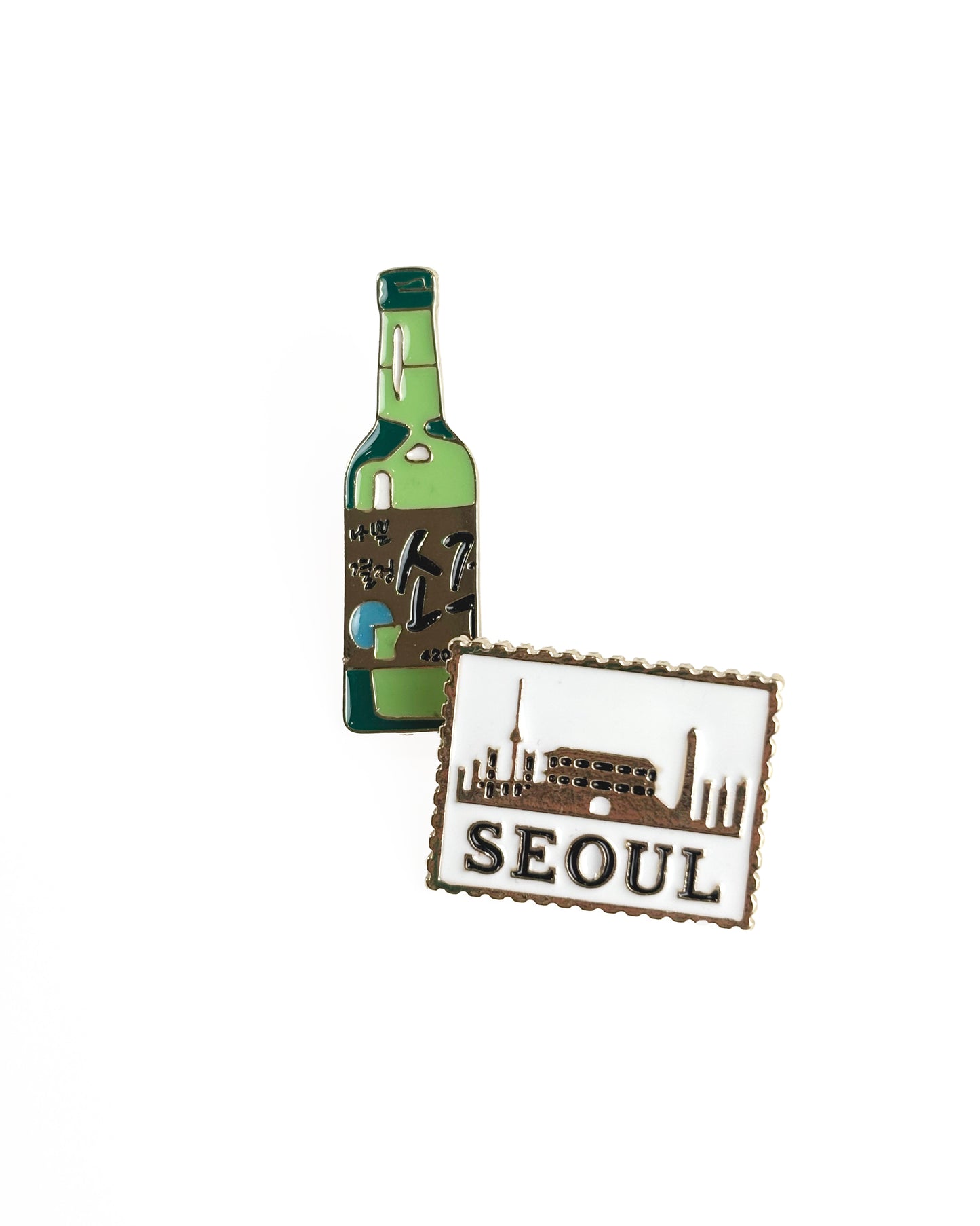 Spille Piccole in ottone riciclato