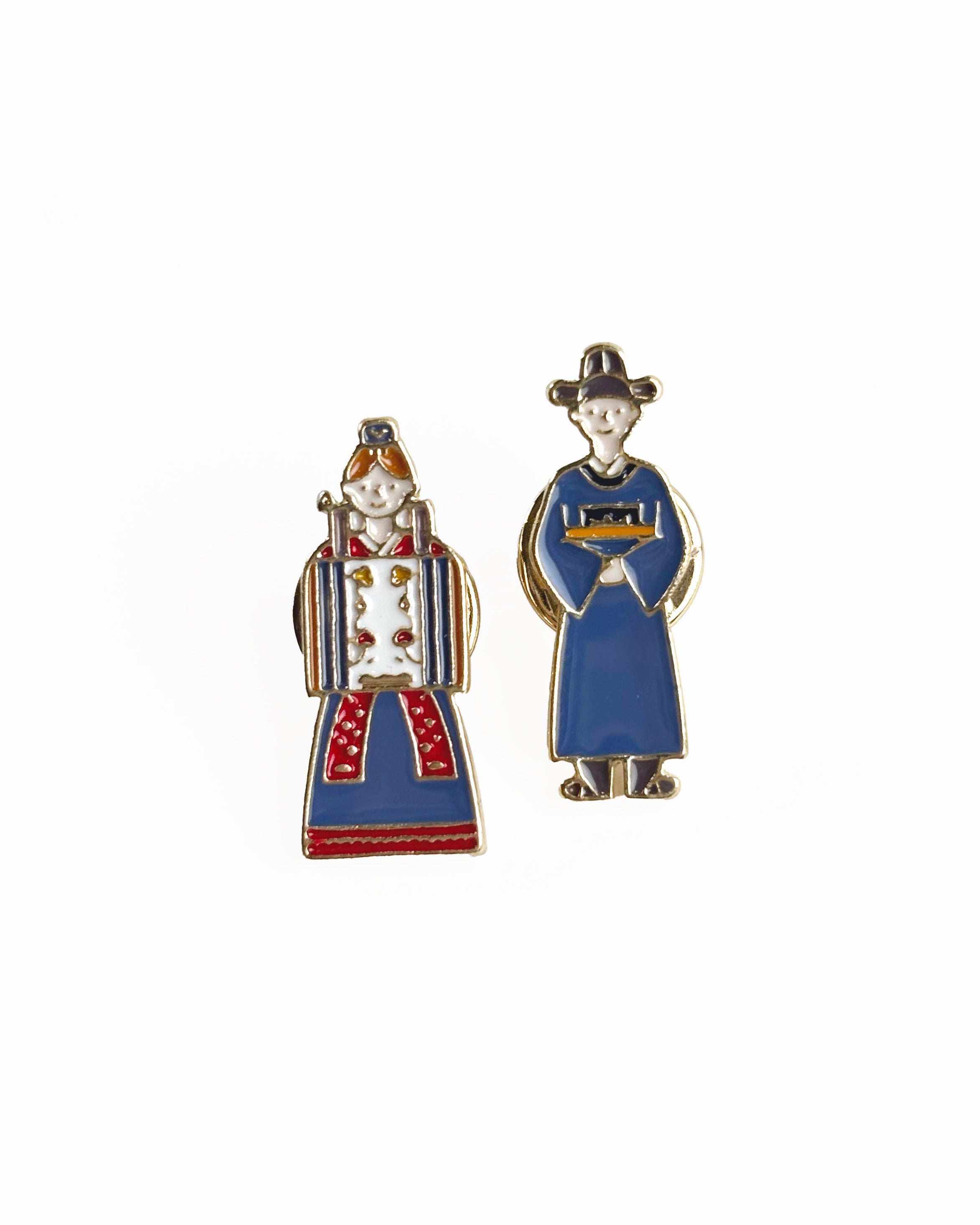 Spille Piccole in ottone riciclato