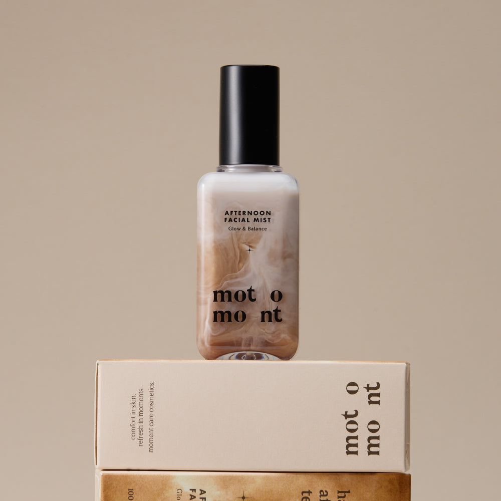 MOTOMONT Afternoon Facial Mist – Milktea Glow and Balance
