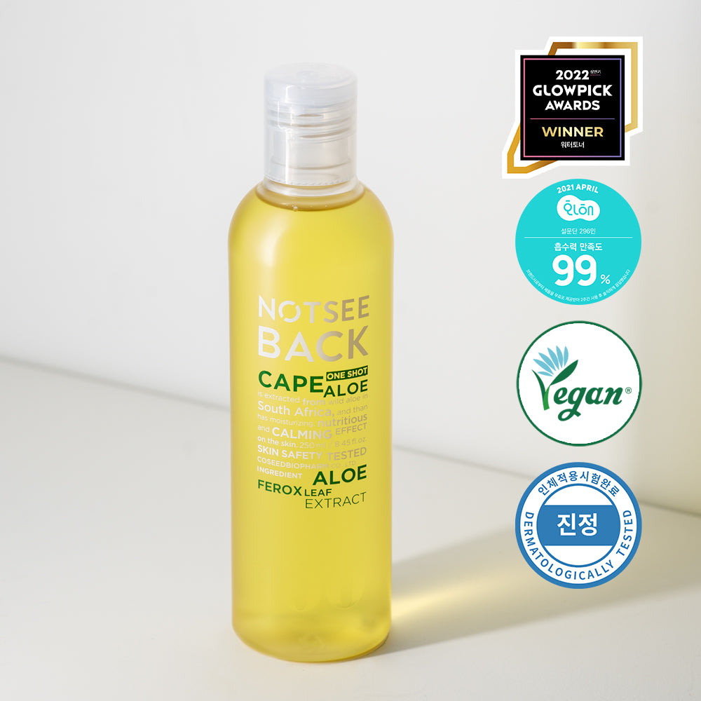 NOTSEEBACK ONE SHOT Cape Aloe Toner