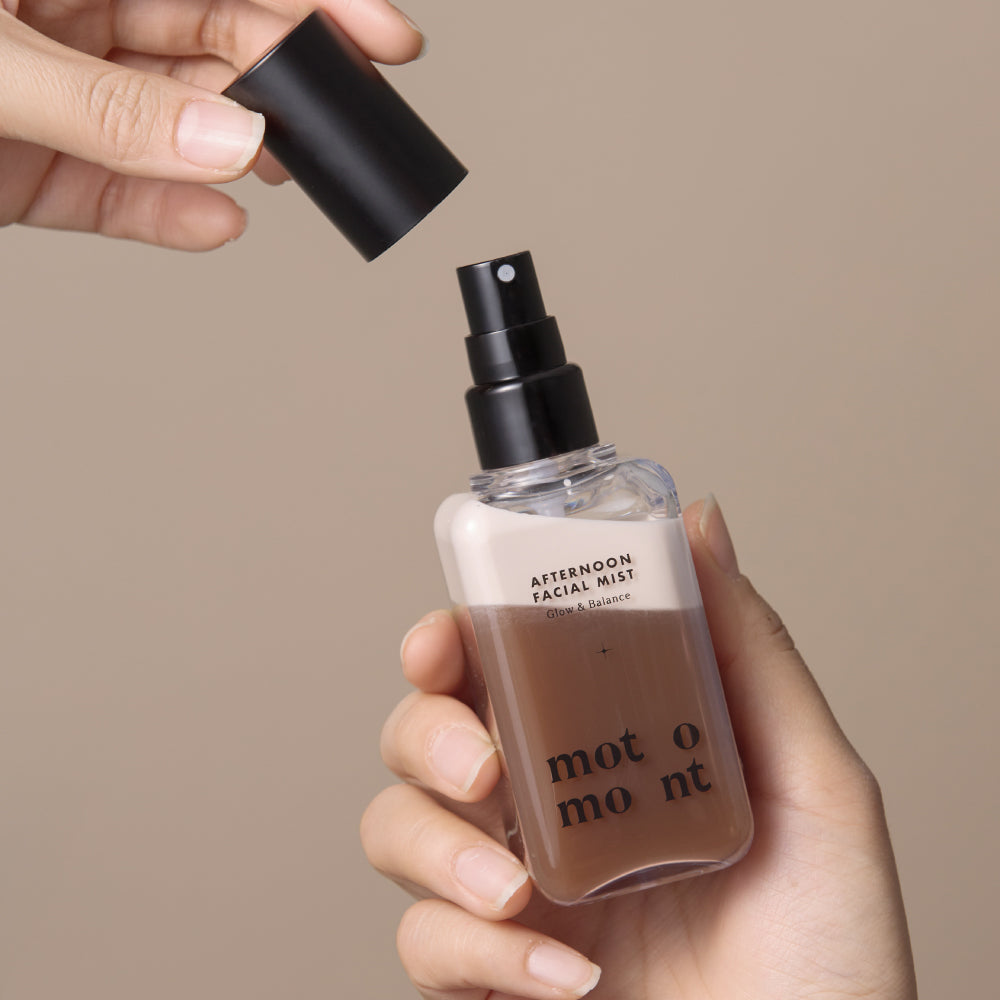 MOTOMONT Afternoon Facial Mist – Milktea Glow and Balance