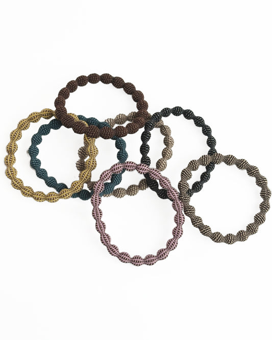 Elastici bombati intrecciati