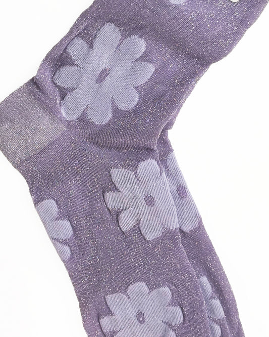 Calze Velate in Lurex