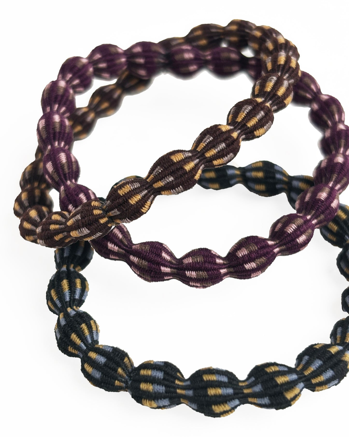 Elastici bombati intrecciati