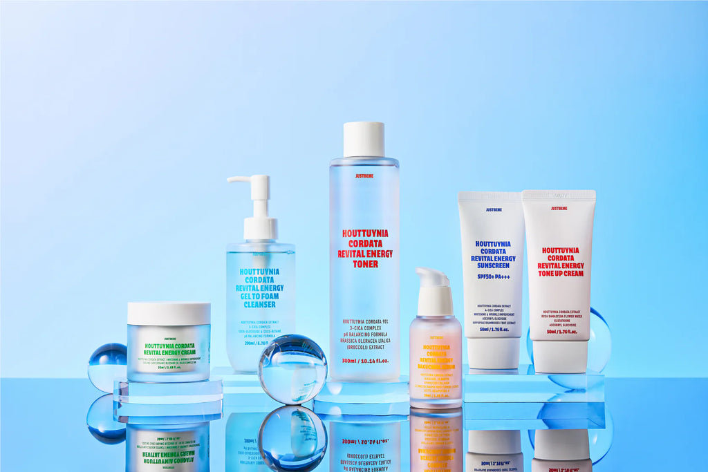 JUSTBEME - Houttuynia Cordata Revital Energy Gel To Foam Cleanser
