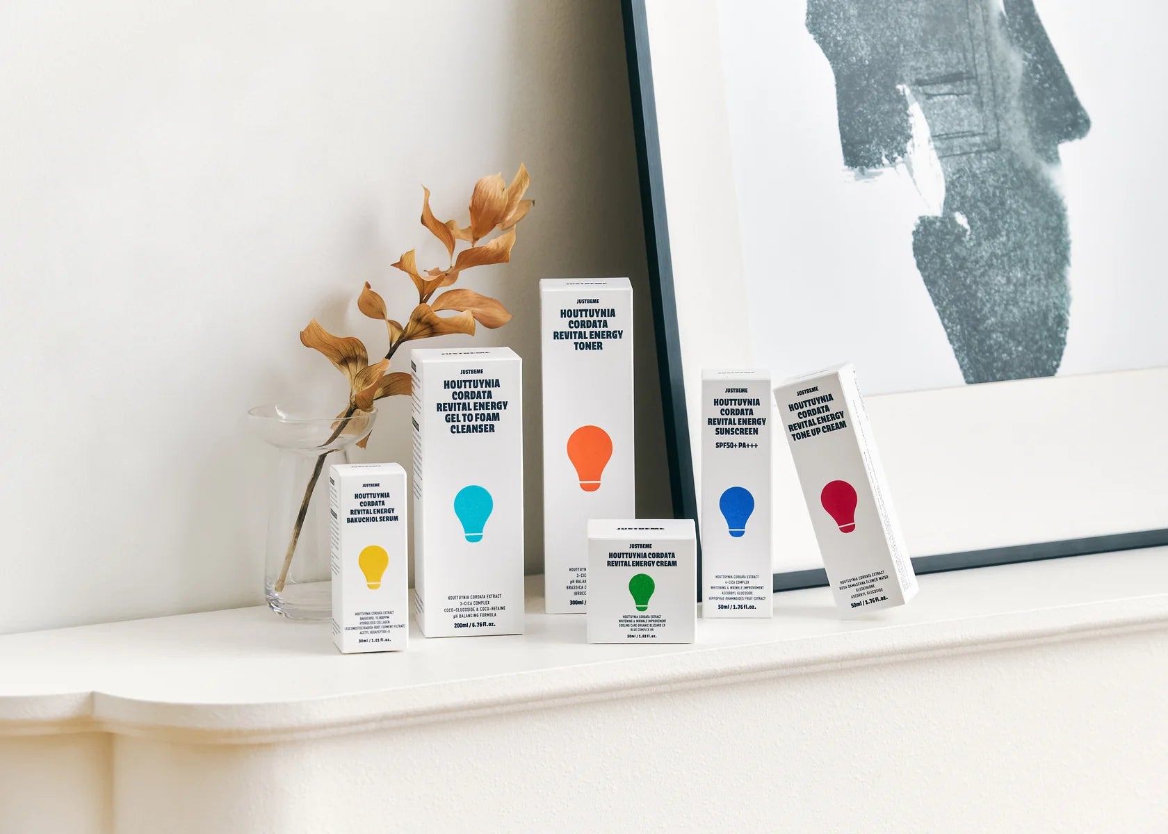 JUSTBEME - Houttuynia Cordata Revital Energy Gel To Foam Cleanser