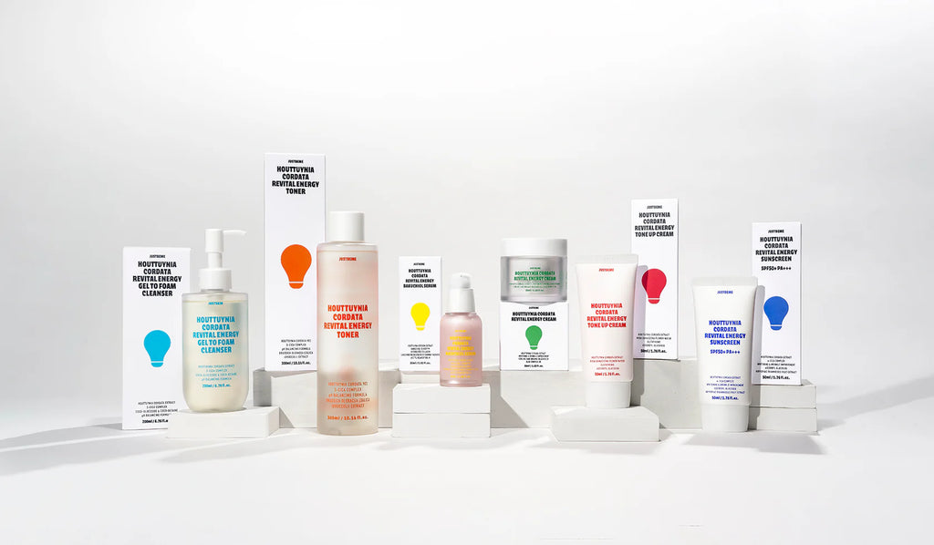 JUSTBEME - Houttuynia Cordata Revital Energy Gel To Foam Cleanser