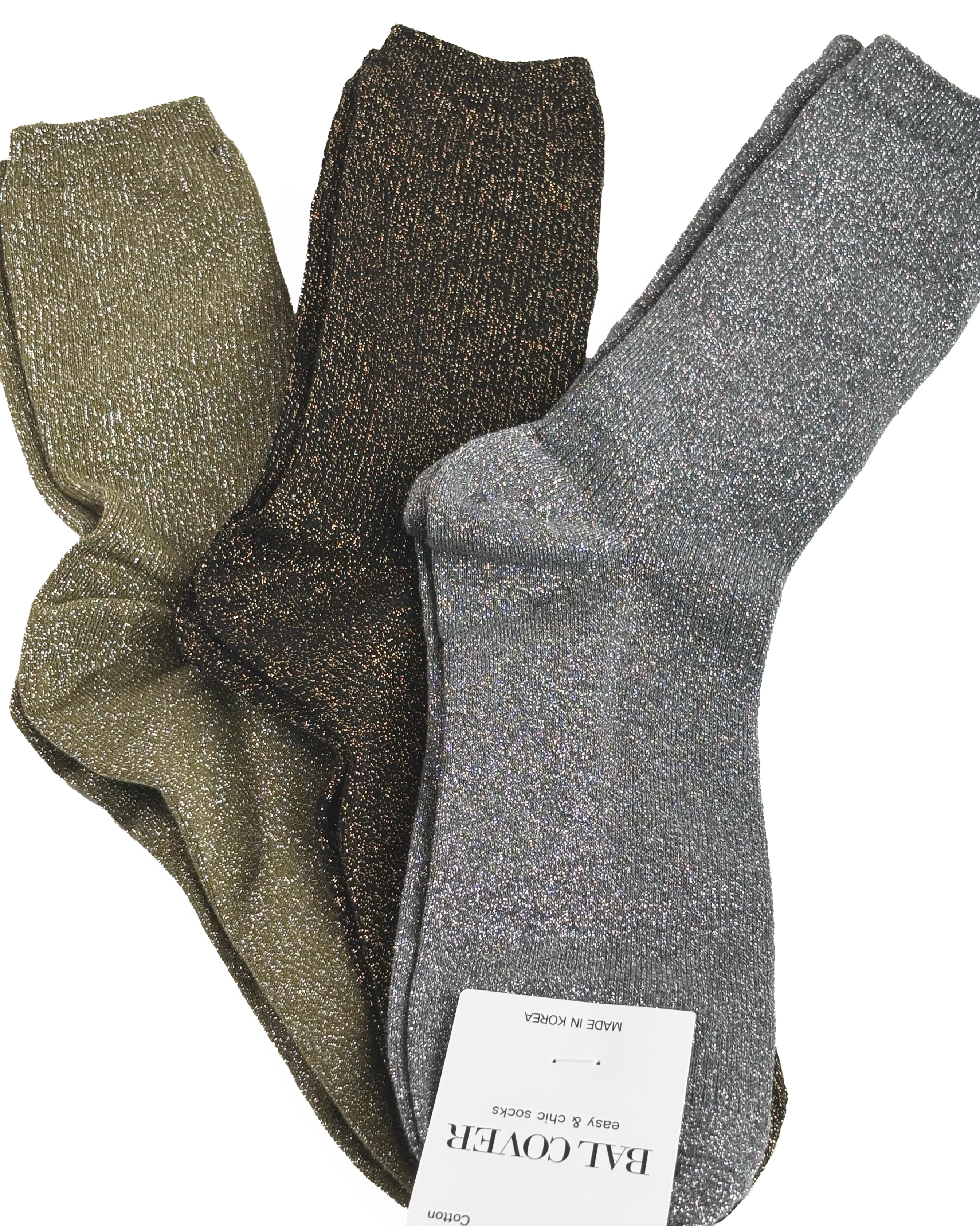 Calze Glitter in Lurex