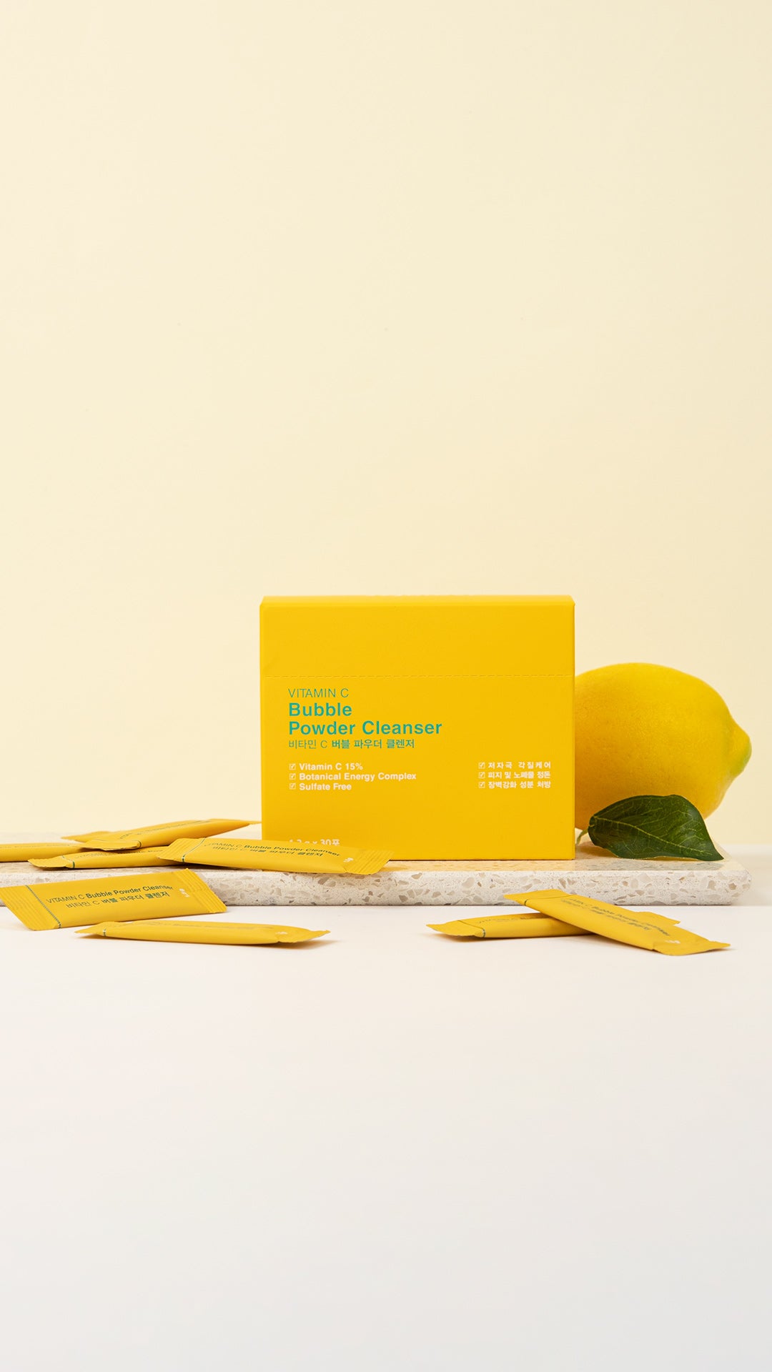 JEJUINDI Vitamin C Bubble Powder Cleanser