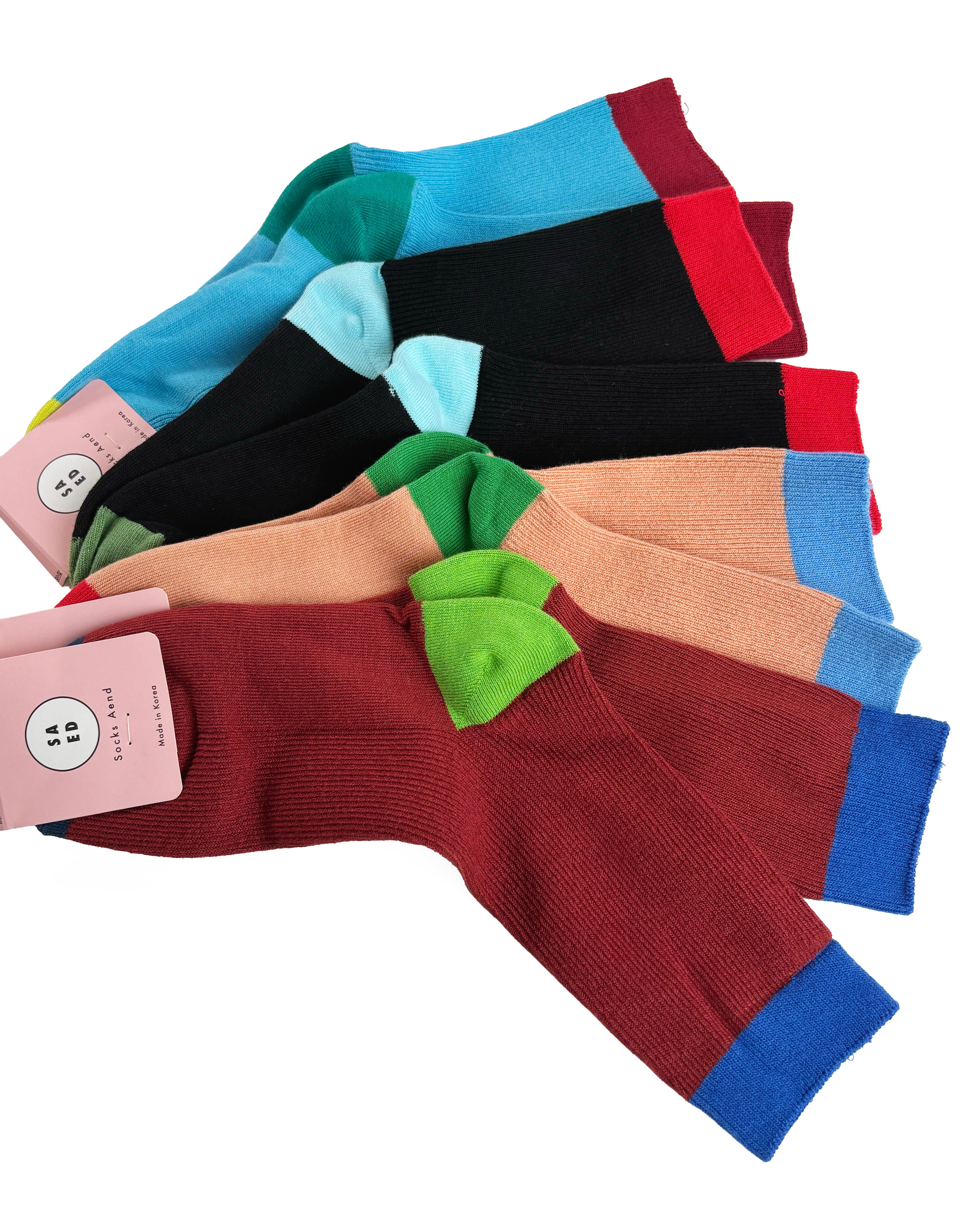 Calze Colori Misti