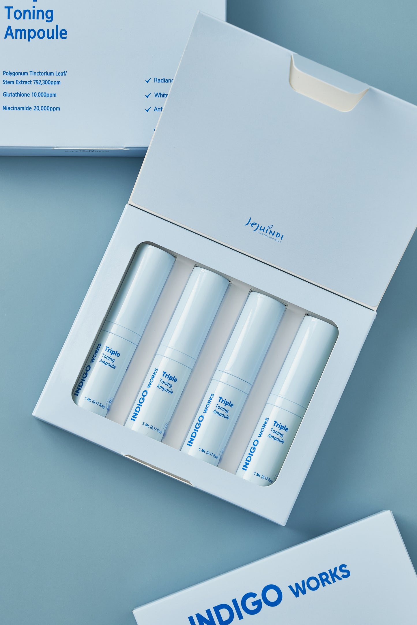 JEJUINDI Indigo Works Triple Toning Ampoul