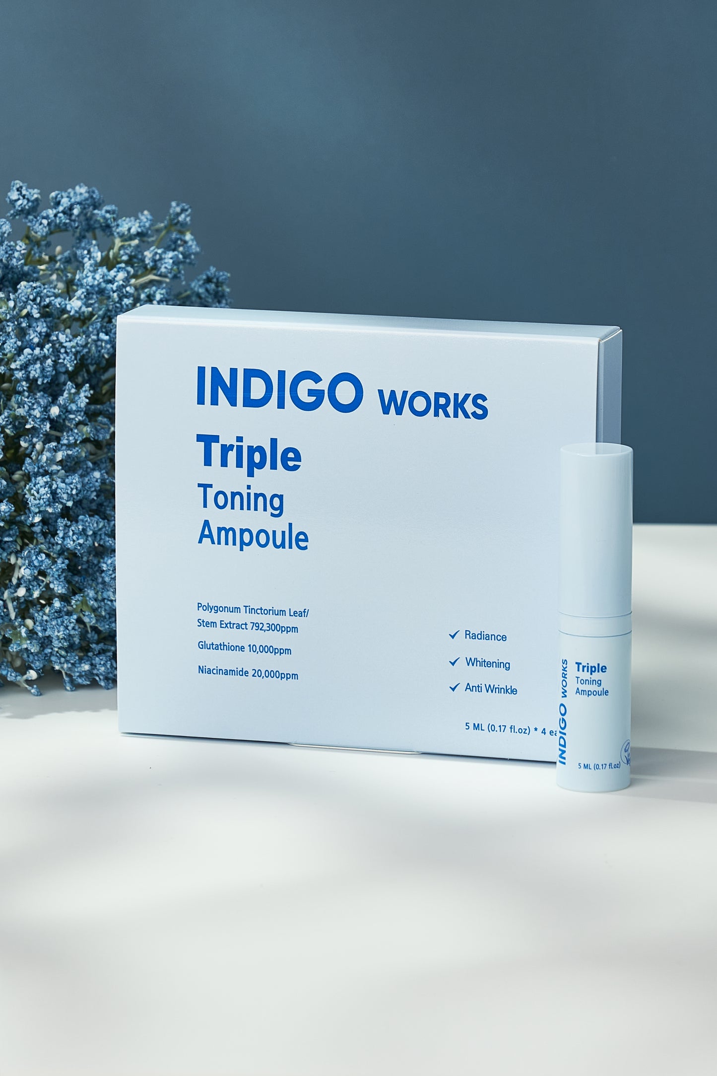 JEJUINDI Indigo Works Triple Toning Ampoul