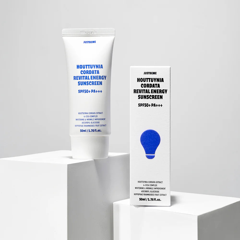 JUSTBEME - Houttuynia Cordata Revital Energy Sunscreen SPF50+ PA+++