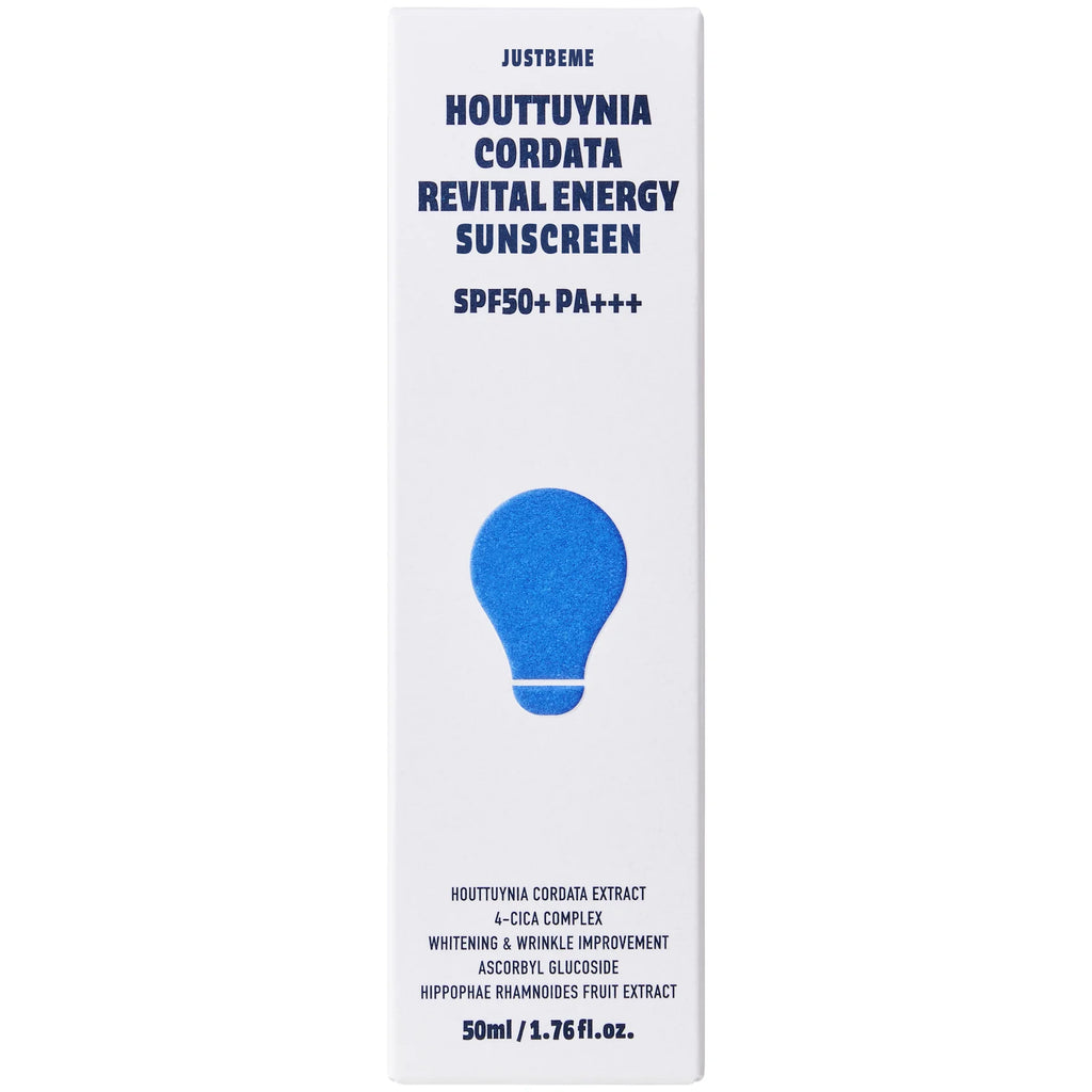 JUSTBEME - Houttuynia Cordata Revital Energy Sunscreen SPF50+ PA+++