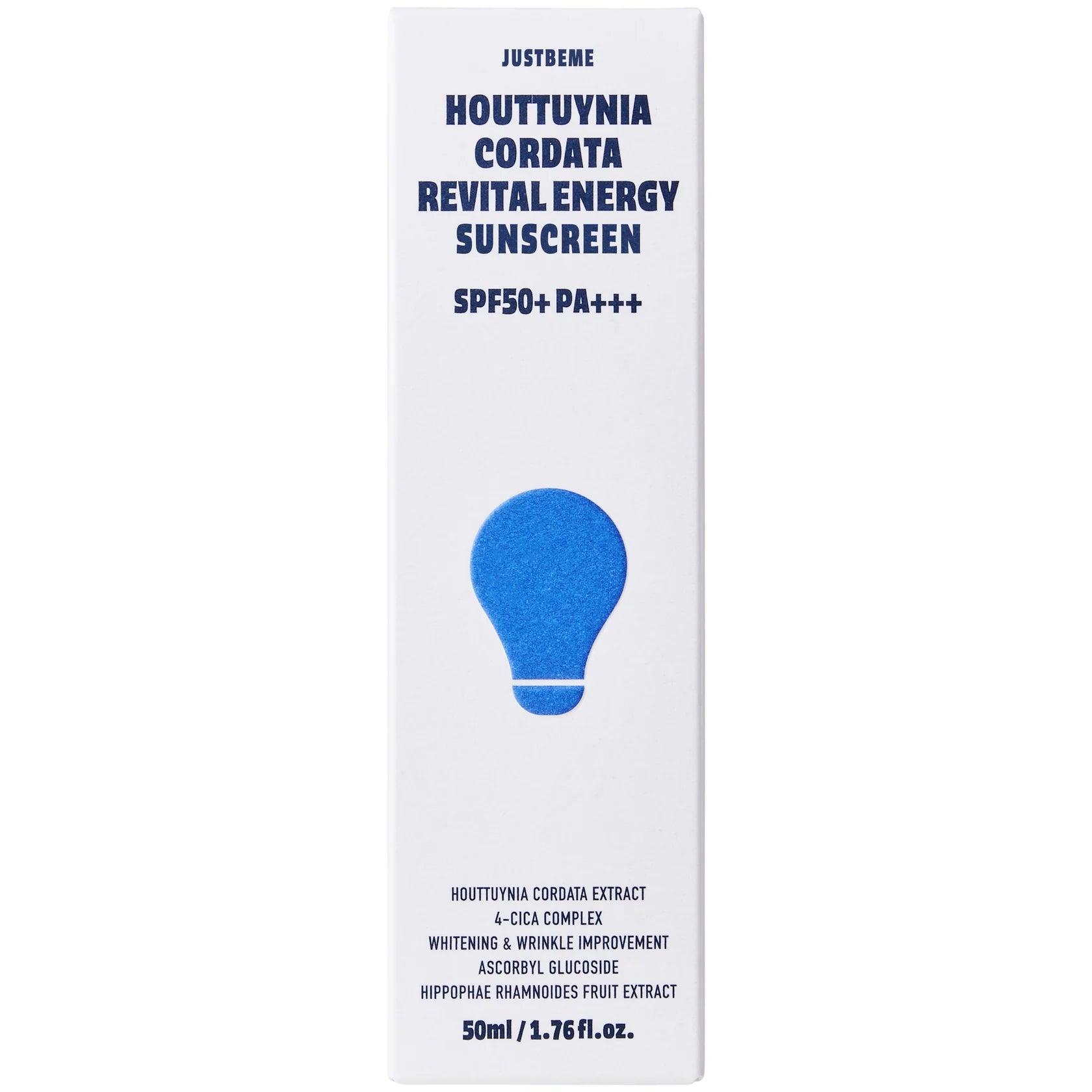 JUSTBEME - Houttuynia Cordata Revital Energy Sunscreen SPF50+ PA+++