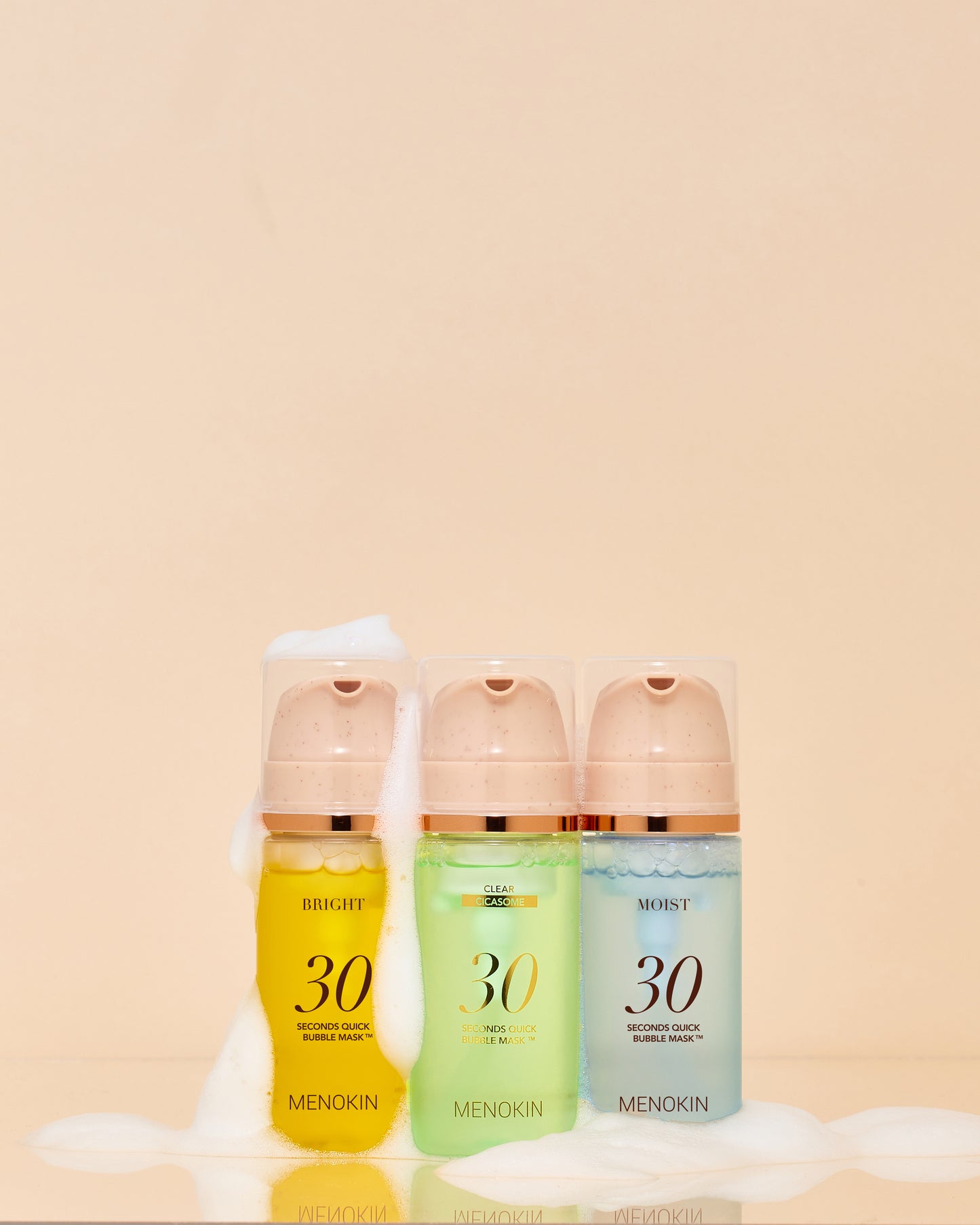 MENOKIN 30 Seconds Quick Bubble Mask – Clear