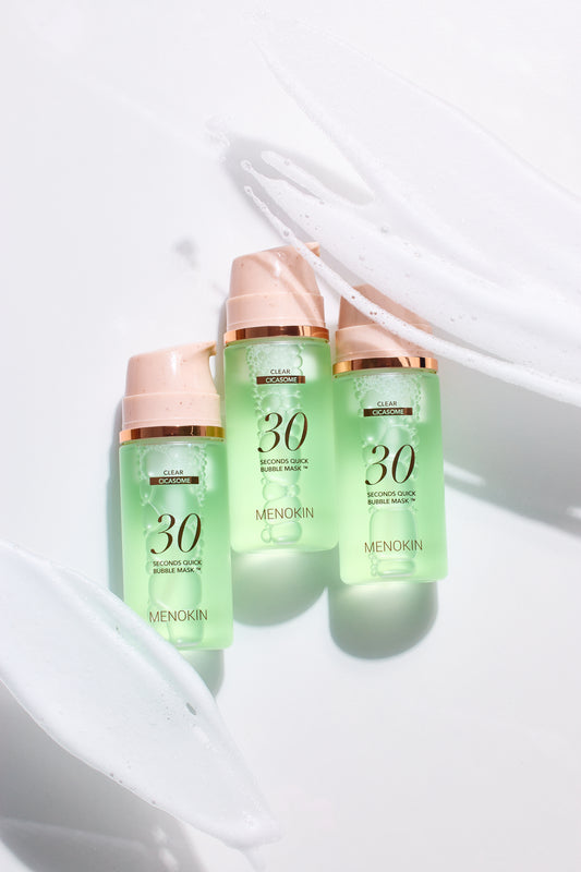 MENOKIN 30 Seconds Quick Bubble Mask – Clear