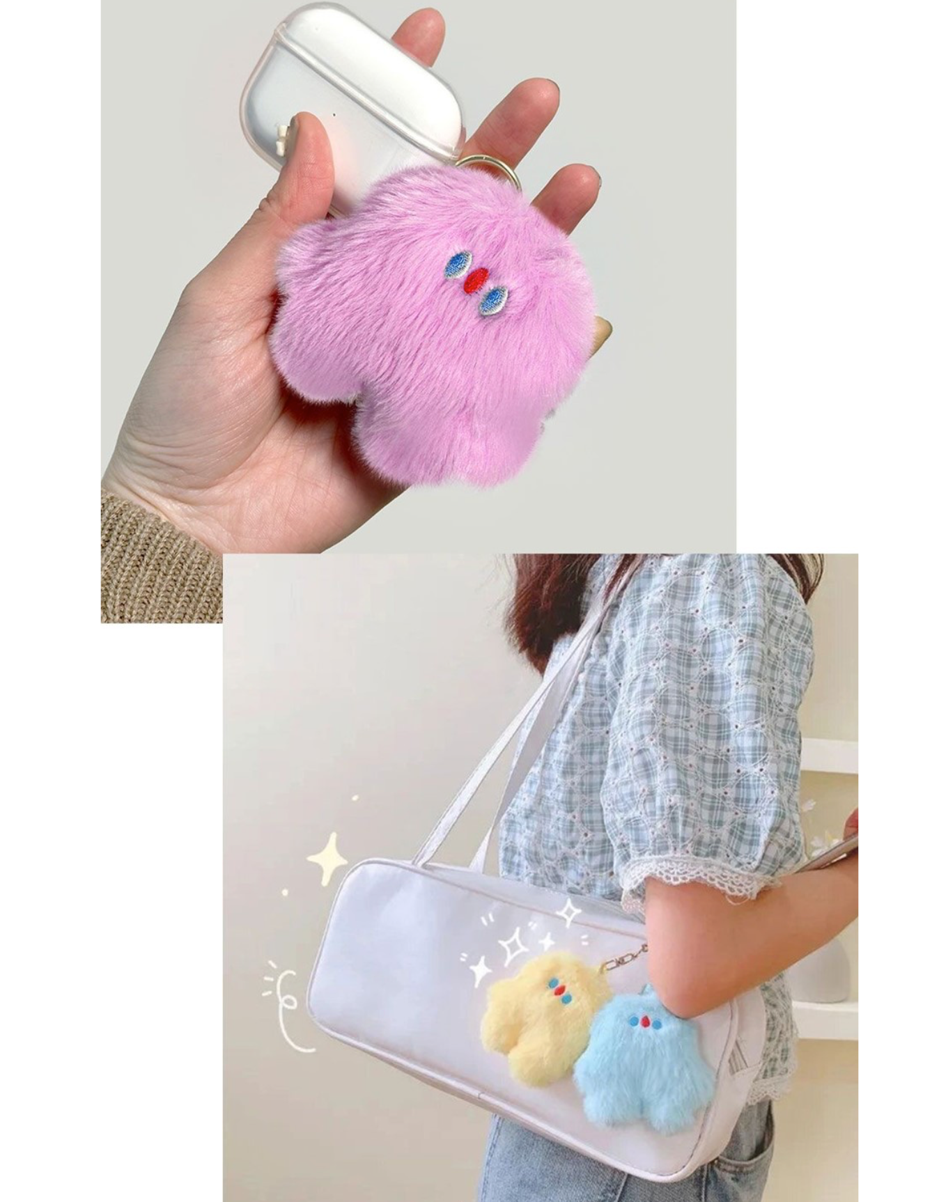 Monster Random Keyring