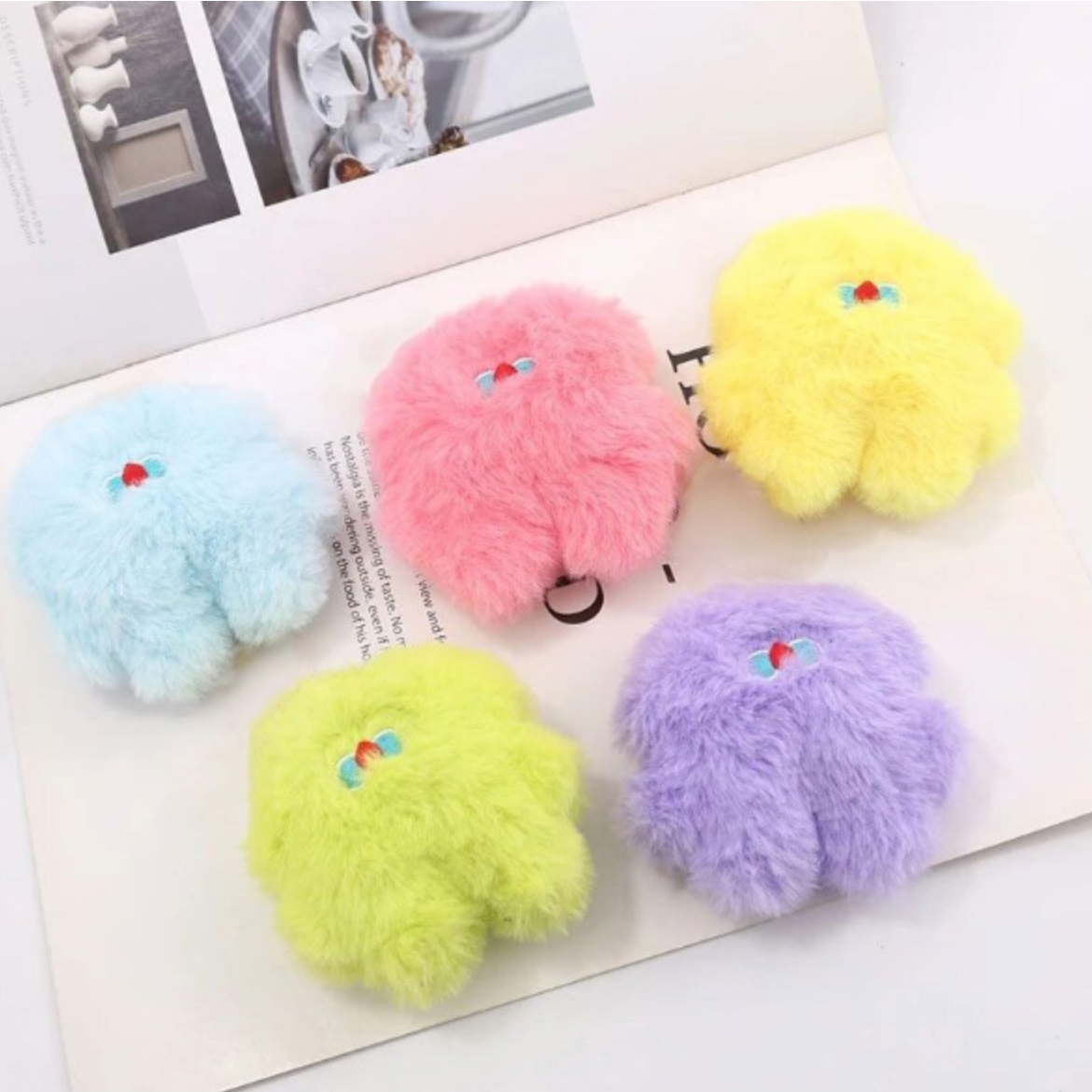 Monster Random Keyring