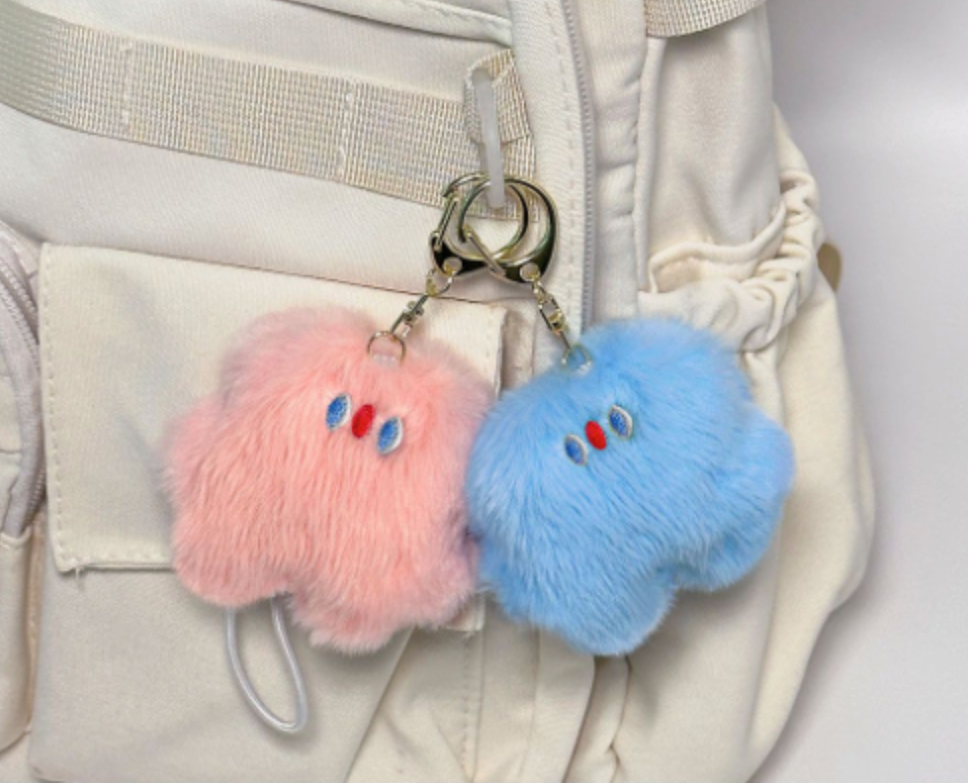 Monster Random Keyring