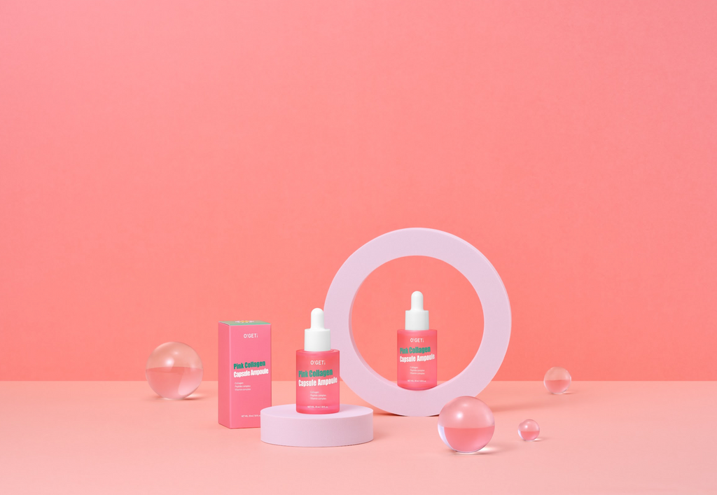 O!GETi Pink Collagen Capsule Ampule