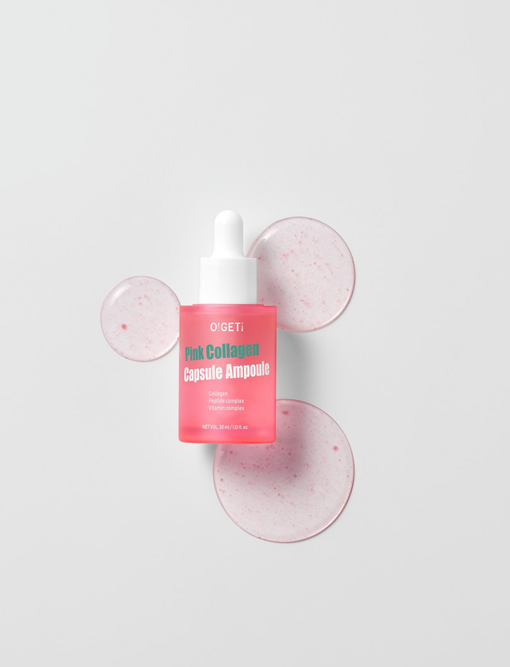 O!GETi Pink Collagen Capsule Ampule