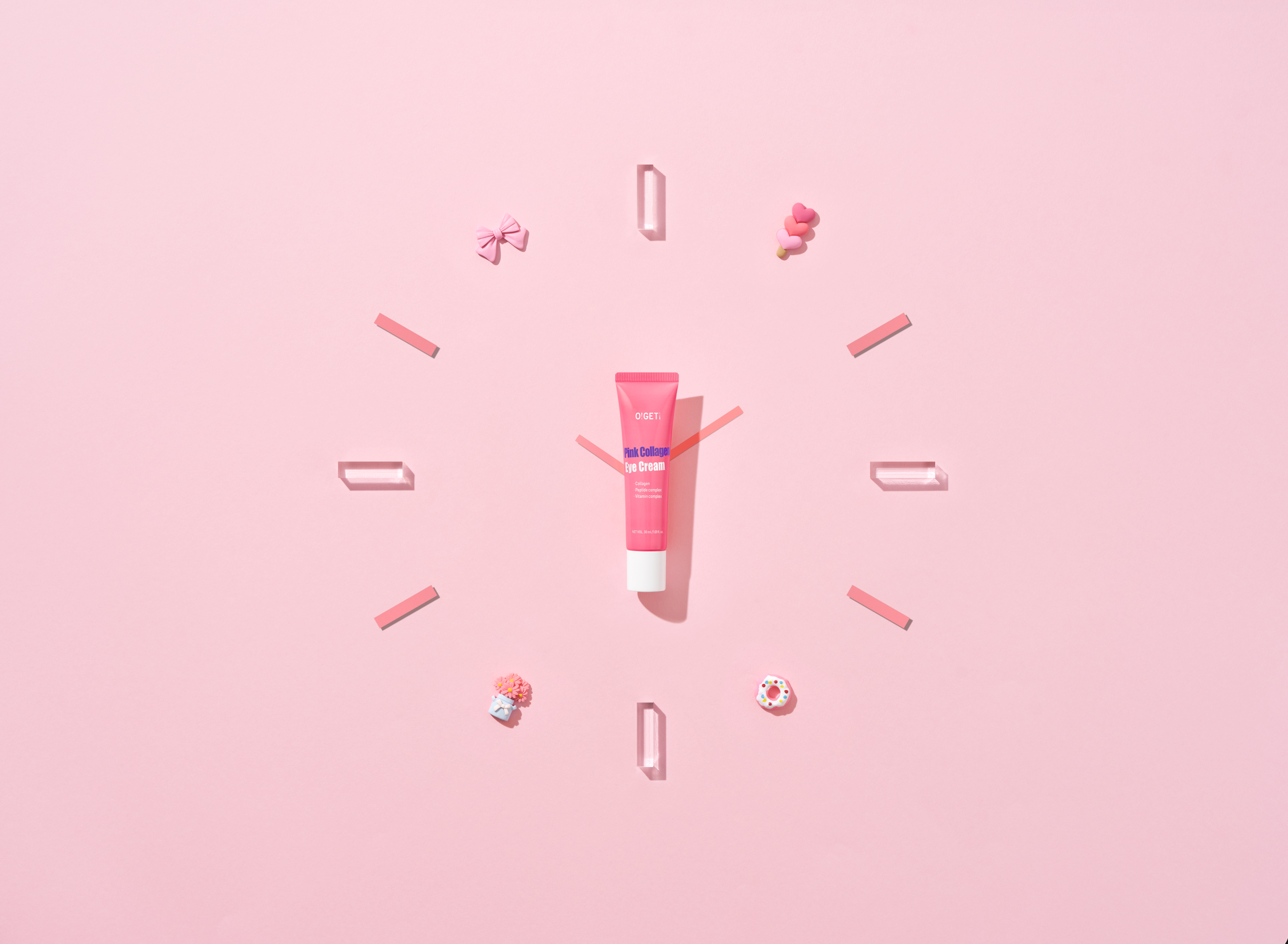 O!GETi Pink Collagen Eye Cream