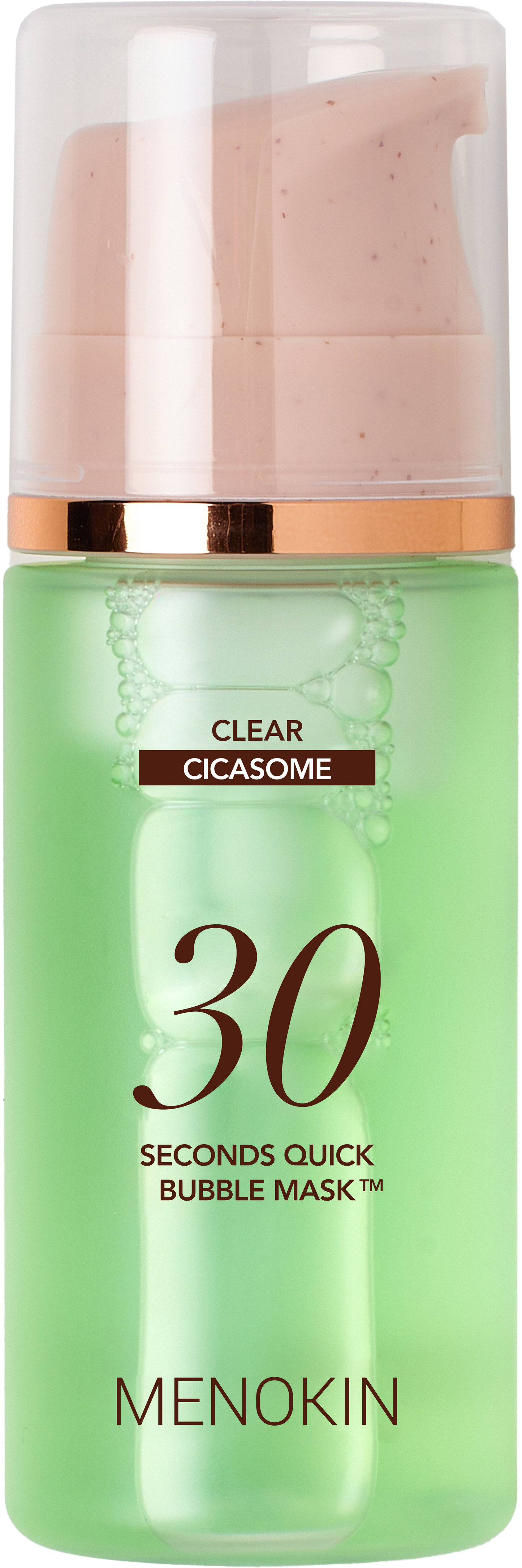MENOKIN 30 Seconds Quick Bubble Mask – Clear