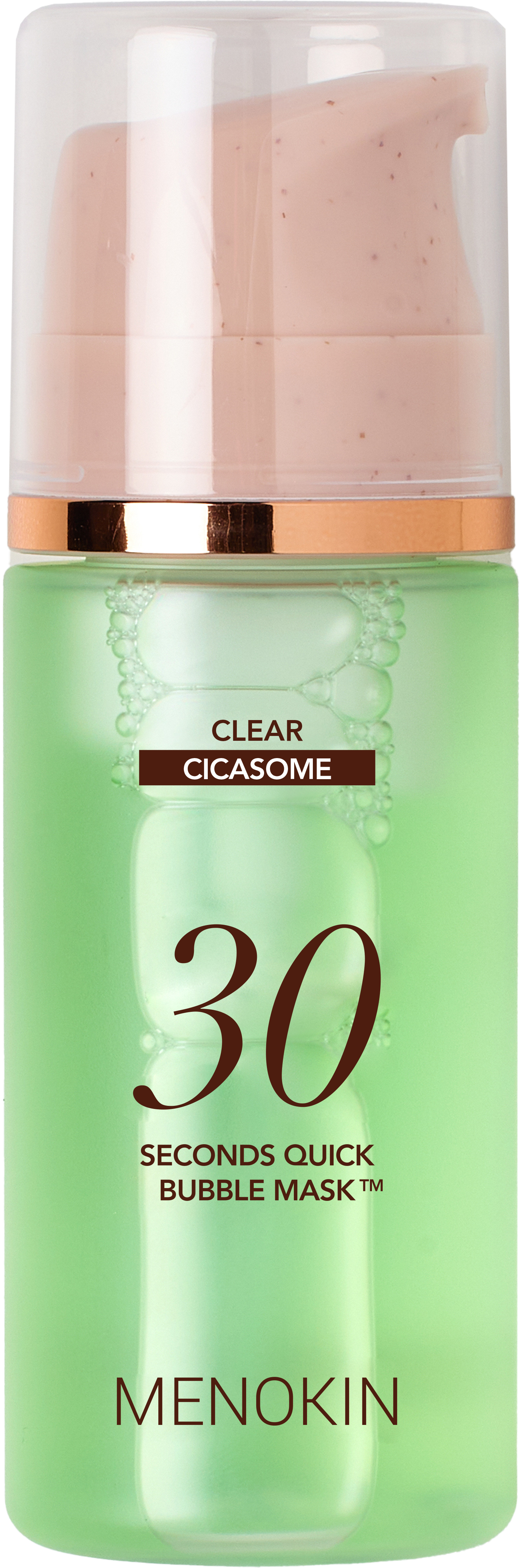 MENOKIN 30 Seconds Quick Bubble Mask – Clear
